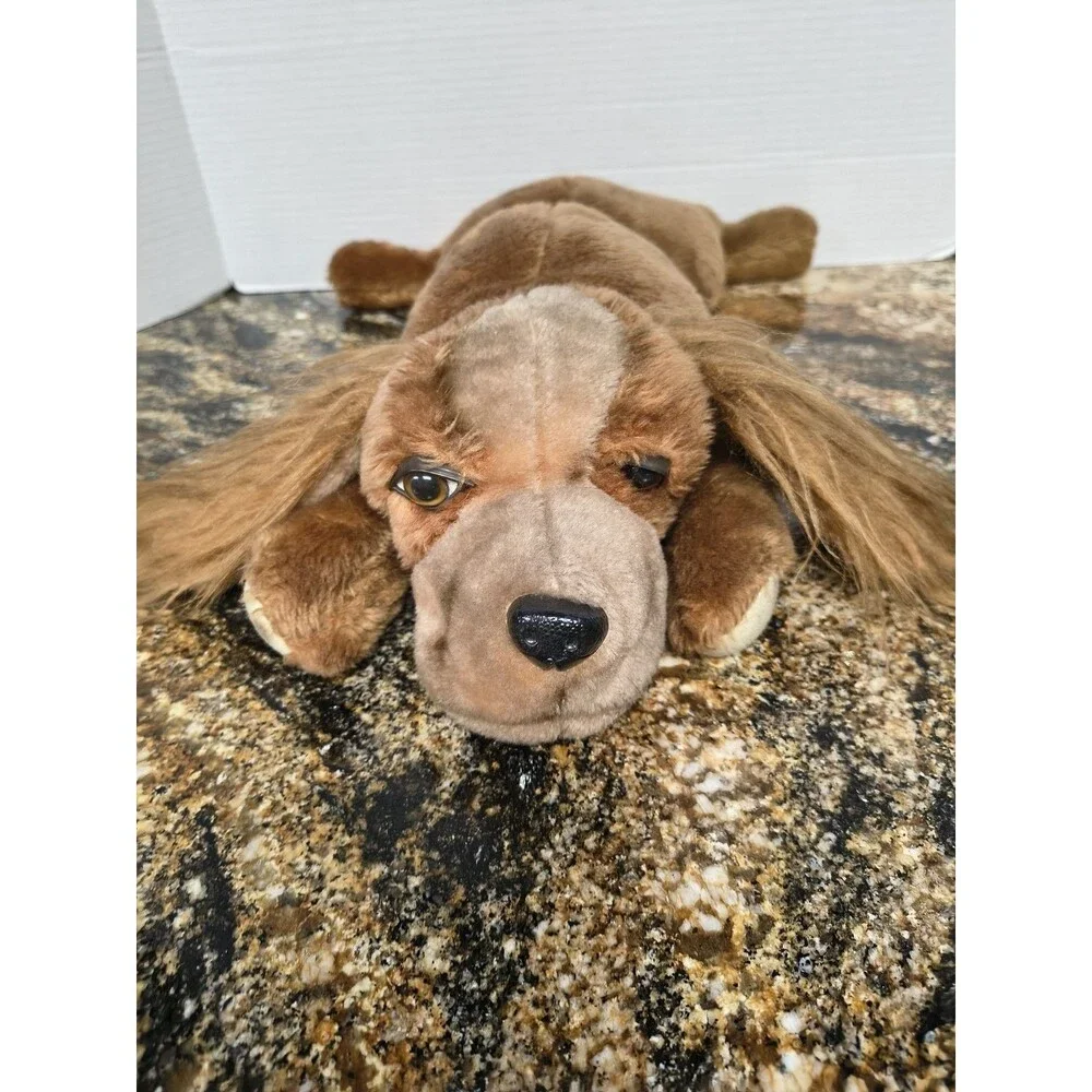 Vintage Radio Shack Plush Dog Stuffed Animal 1980s Retro Radio Dog